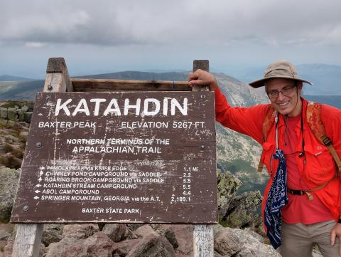 Me at Katahdin