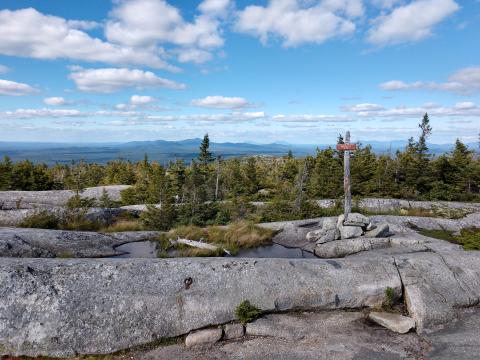 Mountain view Pleasant Pond Mtn
